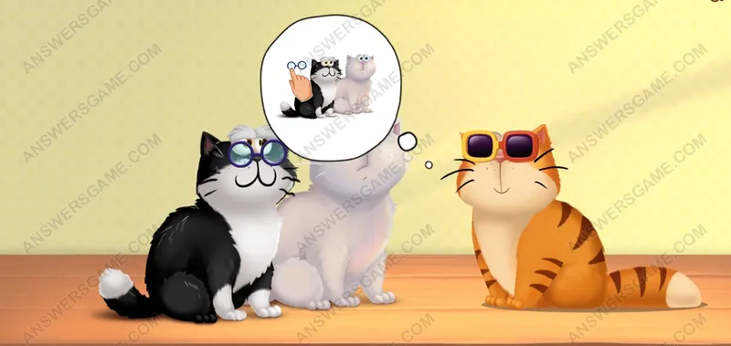 Elige el gato más joven. Pet's Riddles Nivel 18