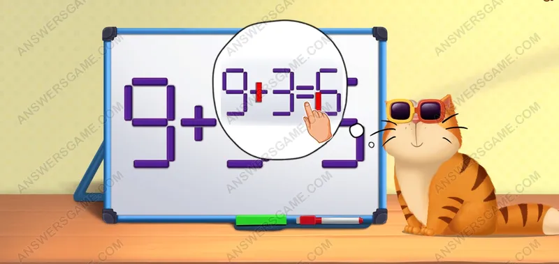 Fix the equation. Pet's Riddles Level 66