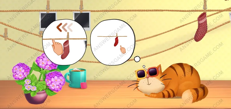 Encuentra la salchicha. Pet's Riddles Nivel 31