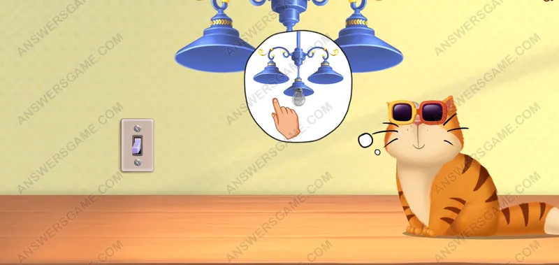 Enciende la luz. Pet's Riddles Nivel 70