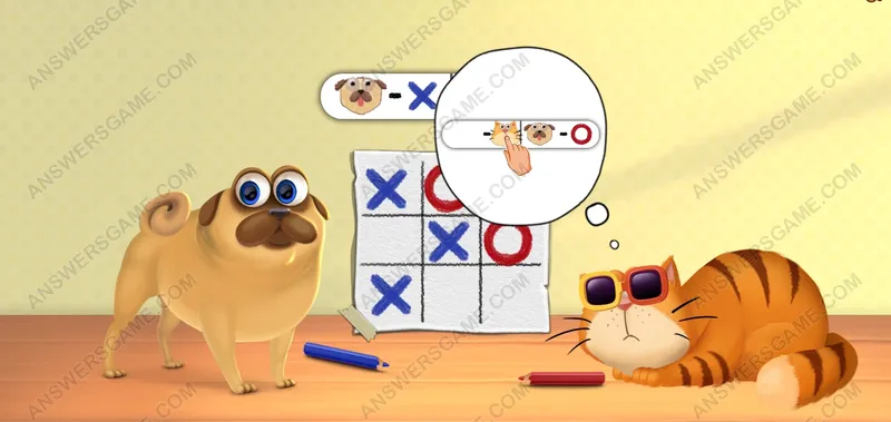 Help Muffin win. Pet's Riddles Level 20