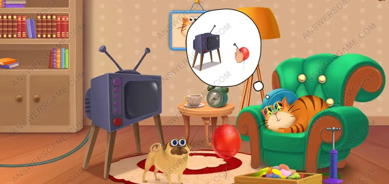 Wake up Muffin. Pet's Riddles Level 82