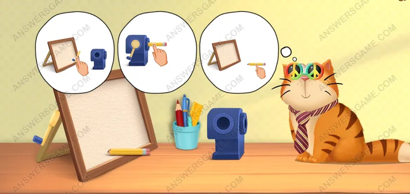 Draw a sausage. Pet's Riddles Level 95