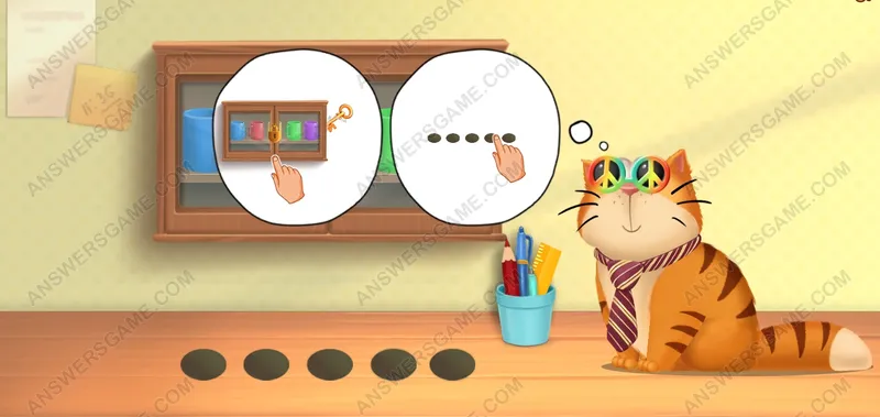 Coloca las tazas en el orden correcto. Pet's Riddles Nivel 106