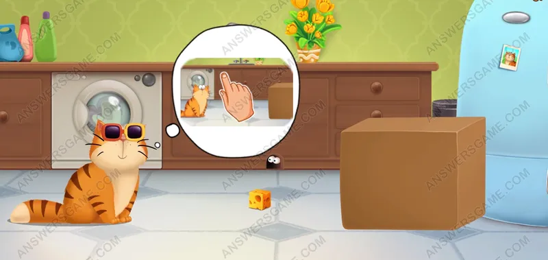 Help the mouse get the cheese. Pet's Riddles Level 71