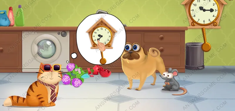 Fix the vase. Pet's Riddles Level 78