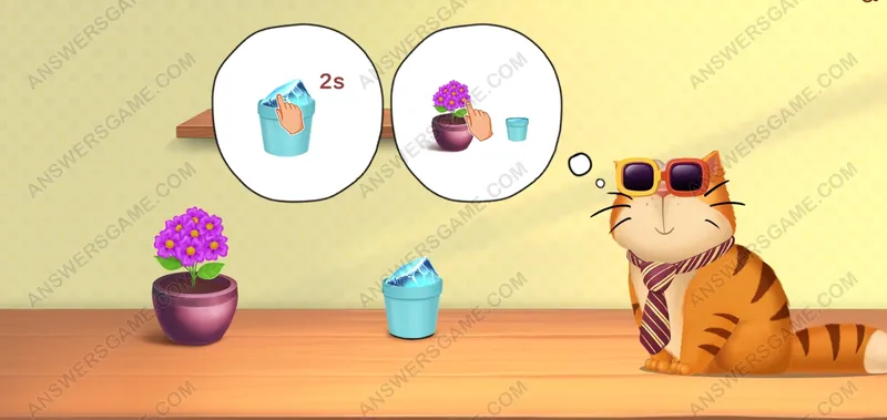 Help Muffin to get the clew. Pet's Riddles Level 73