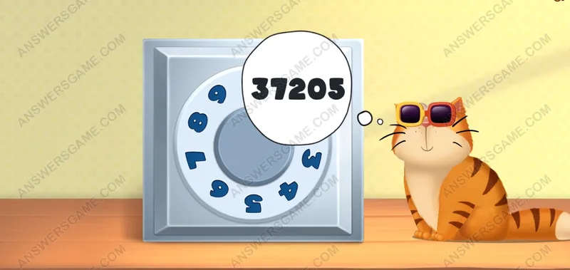 Open the safe. Pet's Riddles Level 41