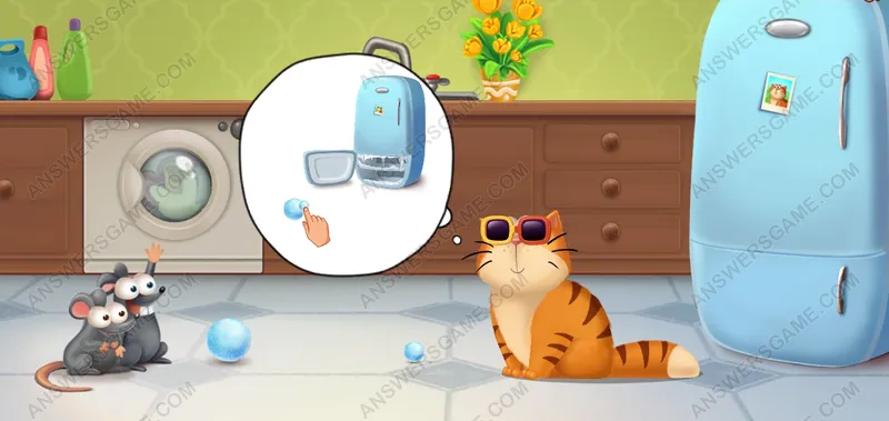 Help Muffin to win. Pet's Riddles Level 67