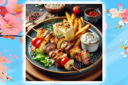 Lösung des Spiels Chaos im Frühling Ebene 16 Puzzle 1