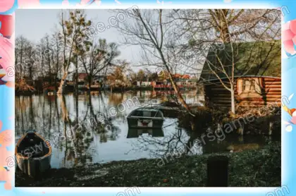 Lösung des Spiels Chaos im Frühling Ebene 6 Puzzle 1