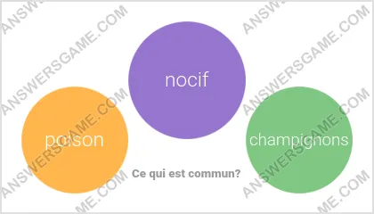 Réponse au jeu « Mot Imposteur » niveau 13 puzzle 8