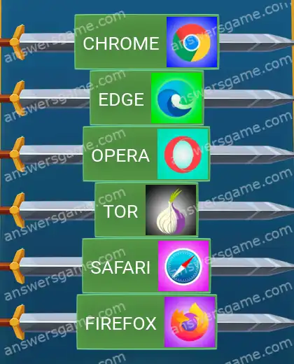 Lösungen für Word Logic Schloss 1 Surfen im Internet
