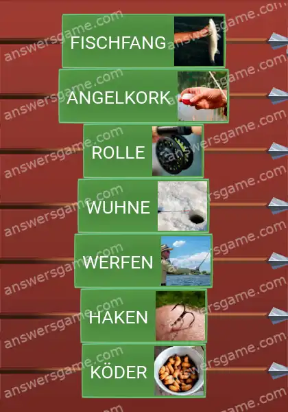 Lösungen für Word Logic Schloss 1 Über das Angeln