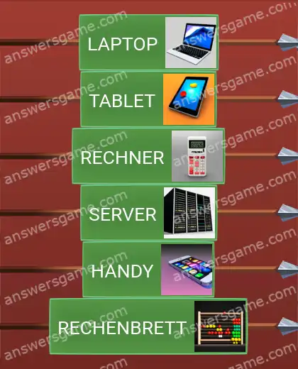 Lösungen für Word Logic Schloss 1 Smartgeräte