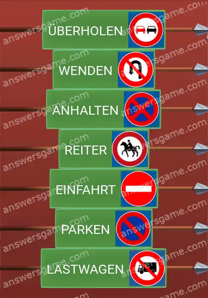 Lösungen für Word Logic Schloss 1 Verboten