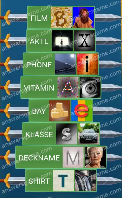 Lösungen für Word Logic Schloss 2 Wichtiger Buchstabe