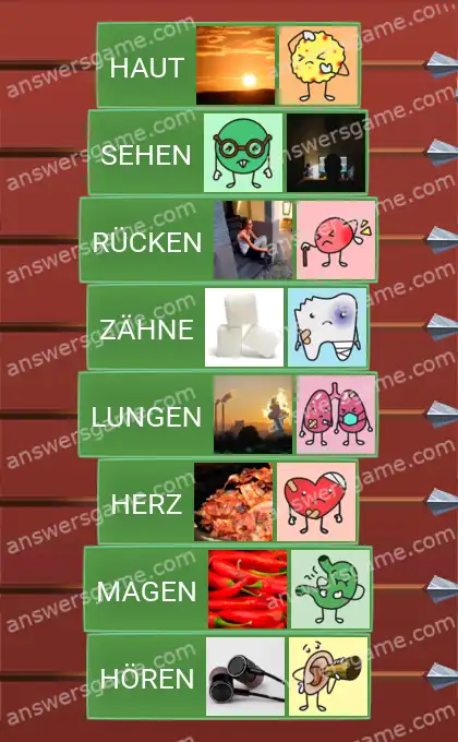 Lösungen für Word Logic Schloss 2 Rauchen Risiko