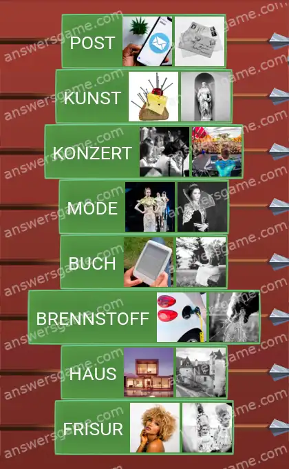 Lösungen für Word Logic Schloss 2 Gute alte Zeiten