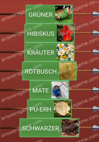 Lösungen für Word Logic Schloss 2 Teepause