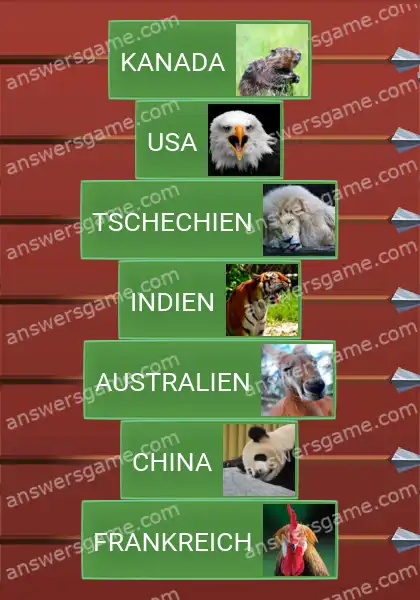 Lösungen für Word Logic Schloss 2 Staatssymbole