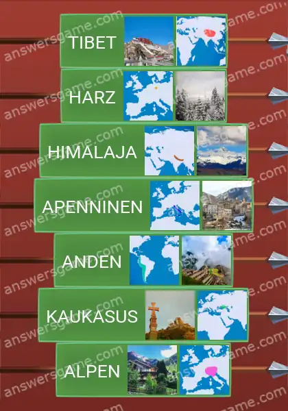 Lösungen für Word Logic Schloss 2 Über dem Himmel