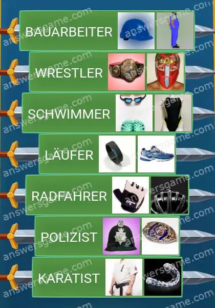 Lösungen für Word Logic Schloss 3 Uniform