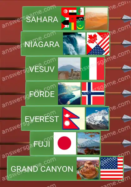 Lösungen für Word Logic Schloss 3 Natürliche Schönheit