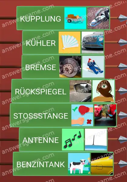 Lösungen für Word Logic Schloss 3 Unter der Motorhaube