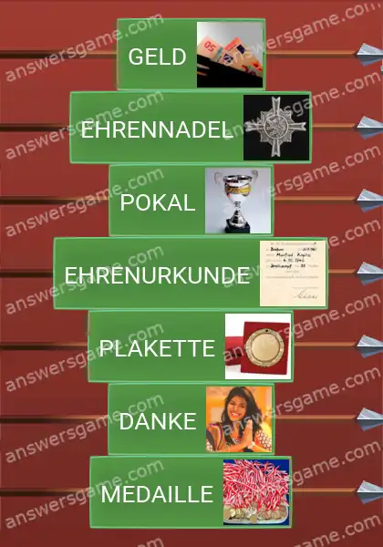 Lösungen für Word Logic Schloss 4 Auszeichnungen