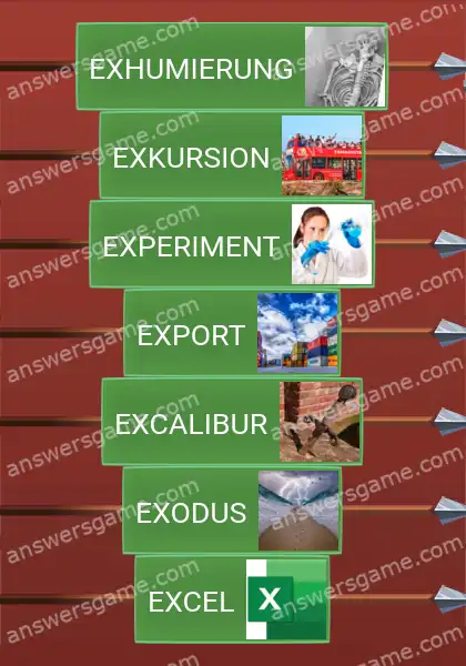 Lösungen für Word Logic Schloss 4 Fangen wir mit