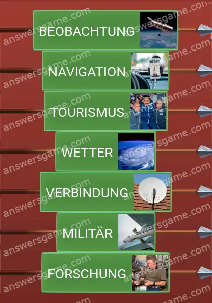 Lösungen für Word Logic Schloss 4 Satelliten-Dienste