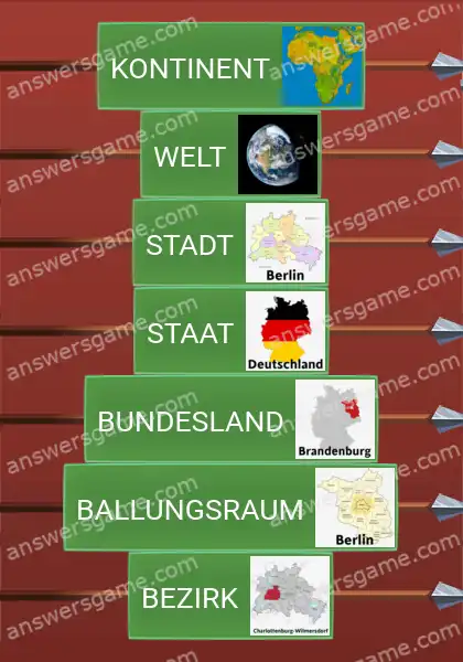 Lösungen für Word Logic Schloss 4 Von groß bis klein