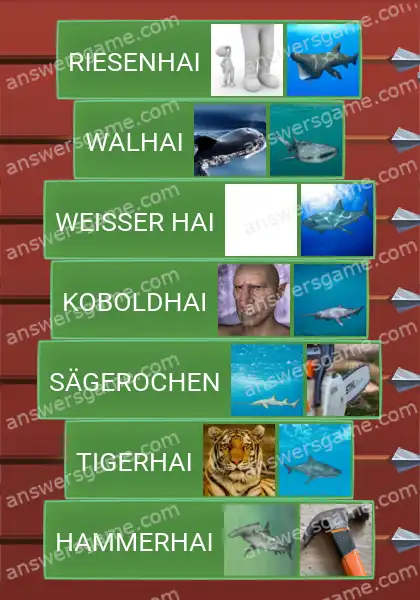 Lösungen für Word Logic Schloss 4 Riesige Unterwasserwelt
