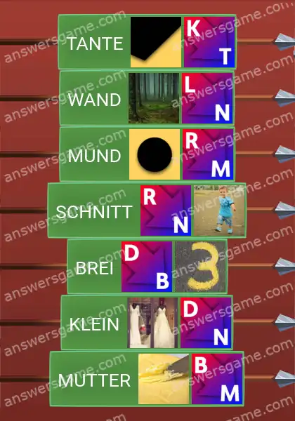 Lösungen für Word Logic Schloss 4 Jeder Buchstabe ist wichtig