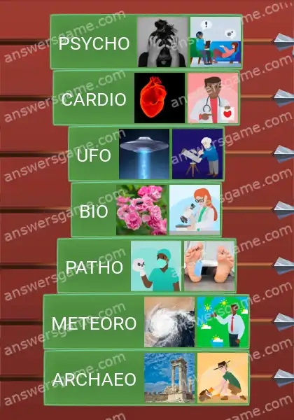 Answers to the game Word Logic Castle 1 logist