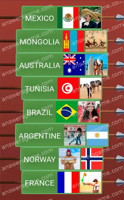 Answers to the game Word Logic Castle 1 Terra cognita