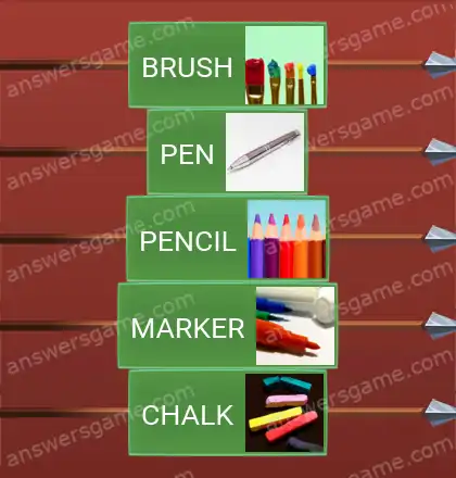 Answers to the game Word Logic Castle 1 Writing tools