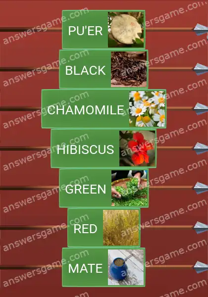 Answers to the game Word Logic Castle 2 Cup of tea