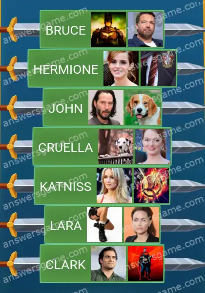 Answers to the game Word Logic Castle 2 Straight outta movie