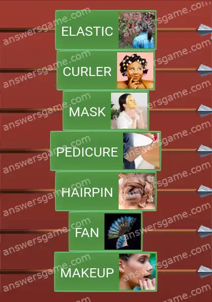 Answers to the game Word Logic Castle 2 Pretty woman workshop