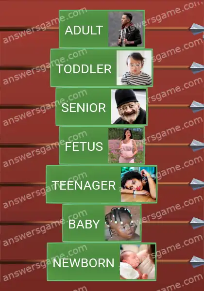 Answers to the game Word Logic Castle 4 Growing