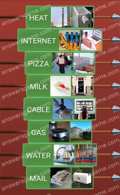 Answers to the game Word Logic Castle 4 Delivery