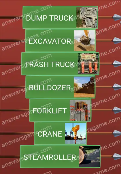 Answers to the game Word Logic Castle 5 For special purposes