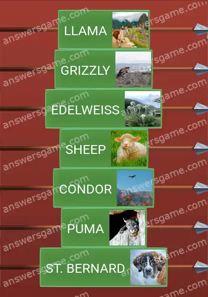 Answers to the game Word Logic Castle 5 Living up high