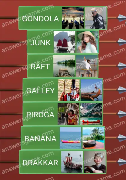 Answers to the game Word Logic Castle 6 Fleet time