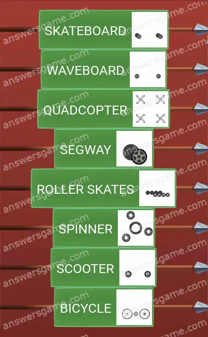 Answers to the game Word Logic Castle 6 And yet it moves