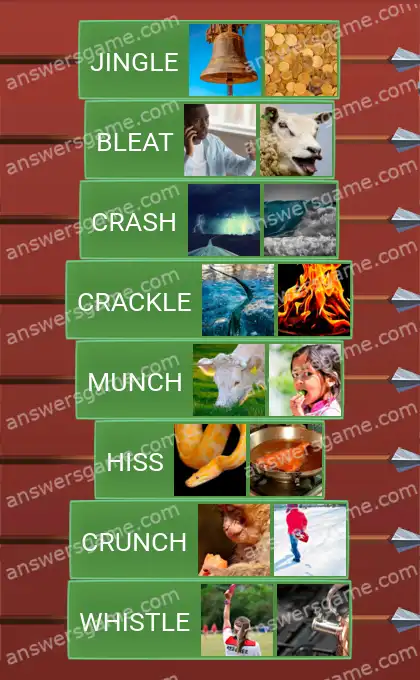 Answers to the game Word Logic Castle 6 Sound depiction