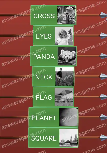 Answers to the game Word Logic Castle 6 I'm seeing red