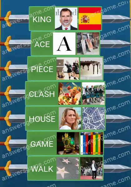 Answers to the game Word Logic Castle 7 They go together